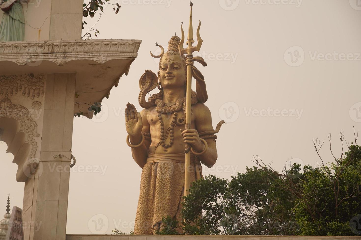 Lord Shiva, Magnificent and tall statue of Mahadev photo