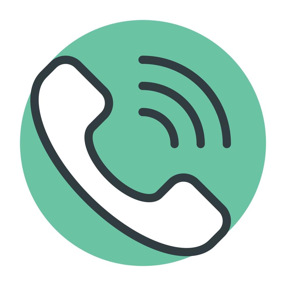 Incoming Call Concepts vector