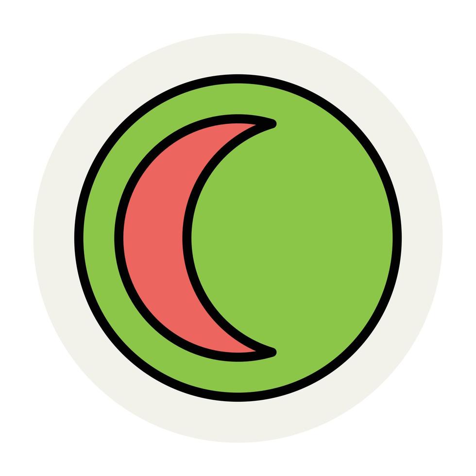 Trendy Moon Concepts vector