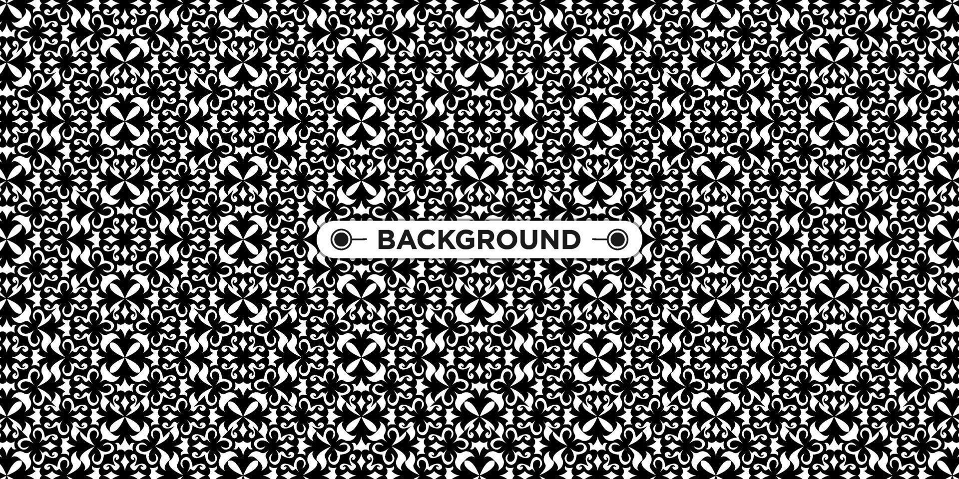 background pattern seamless ethnic geometric black and white vector