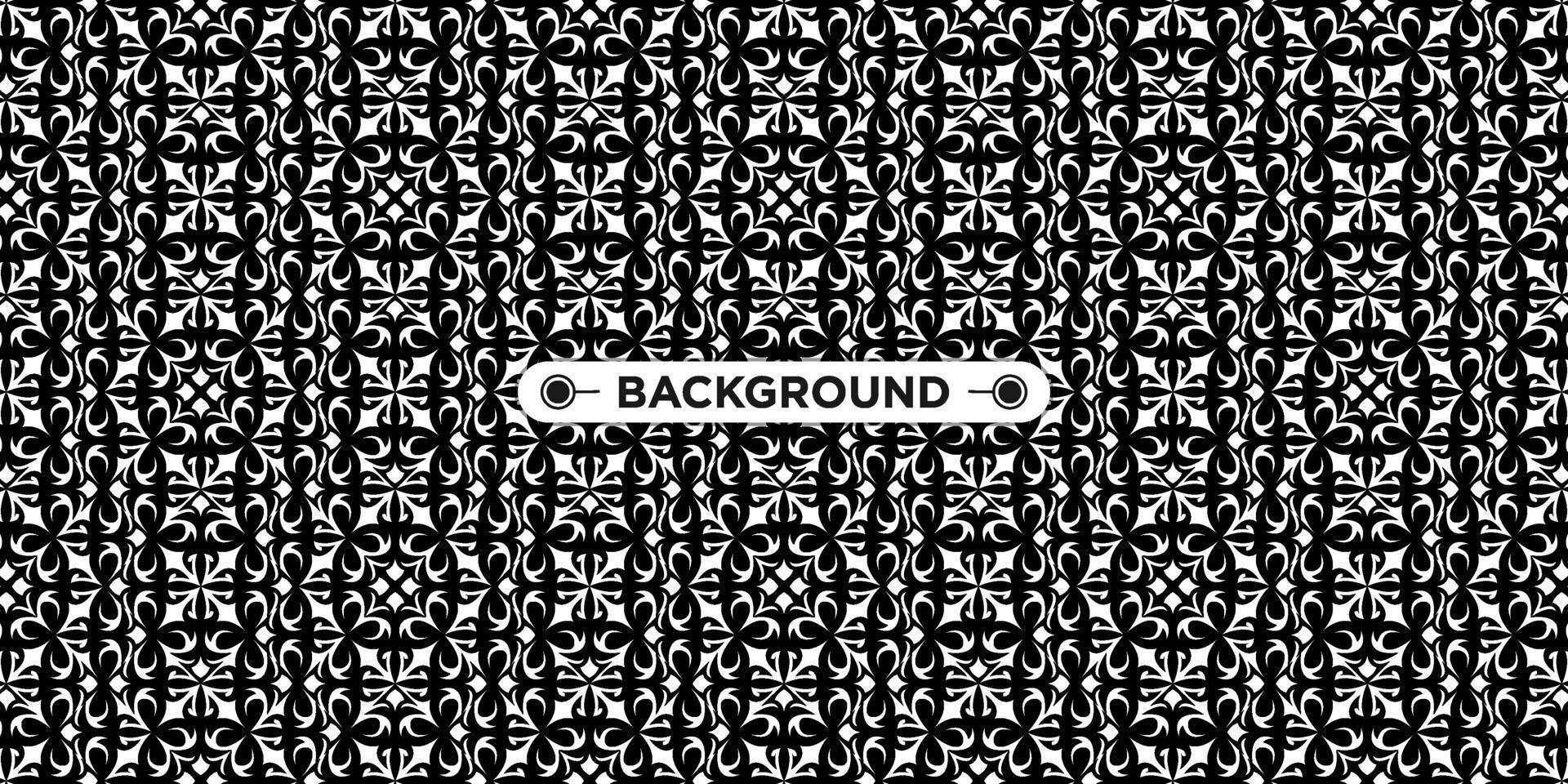 background pattern seamless ethnic geometric black and white vector