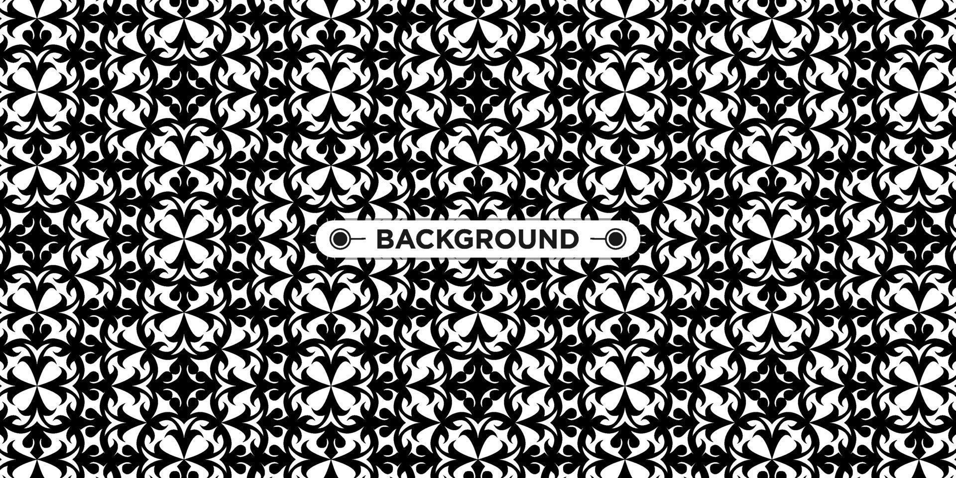 background pattern seamless ethnic geometric black and white vector