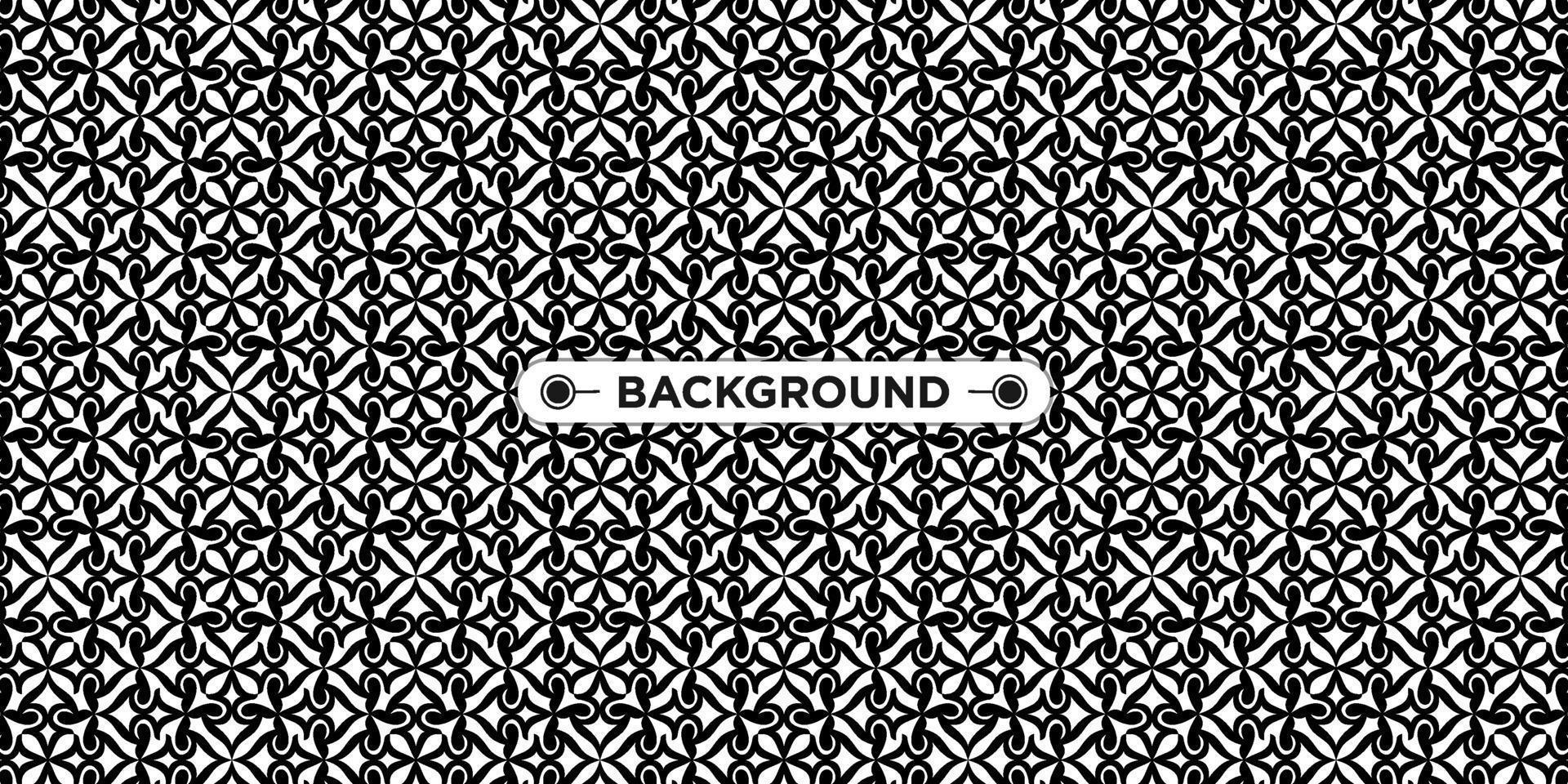 background pattern seamless ethnic geometric black and white vector