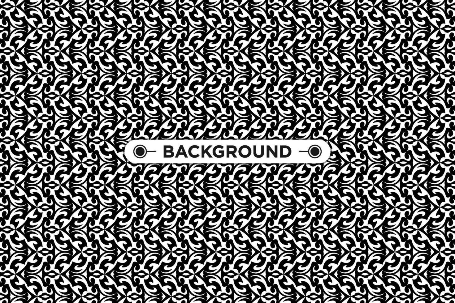background black seamless pattern with unique ethnic texture vector