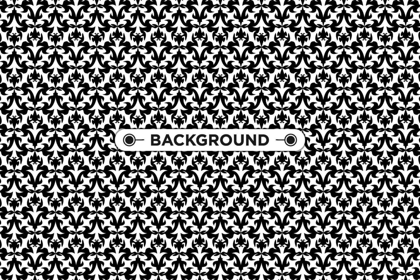 background black seamless pattern with unique ethnic texture vector