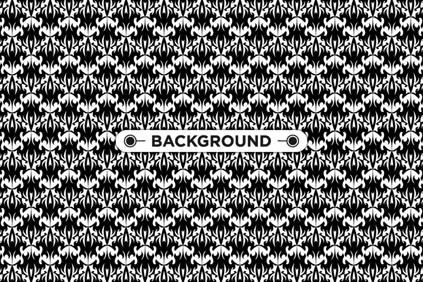background black seamless pattern with unique ethnic texture vector