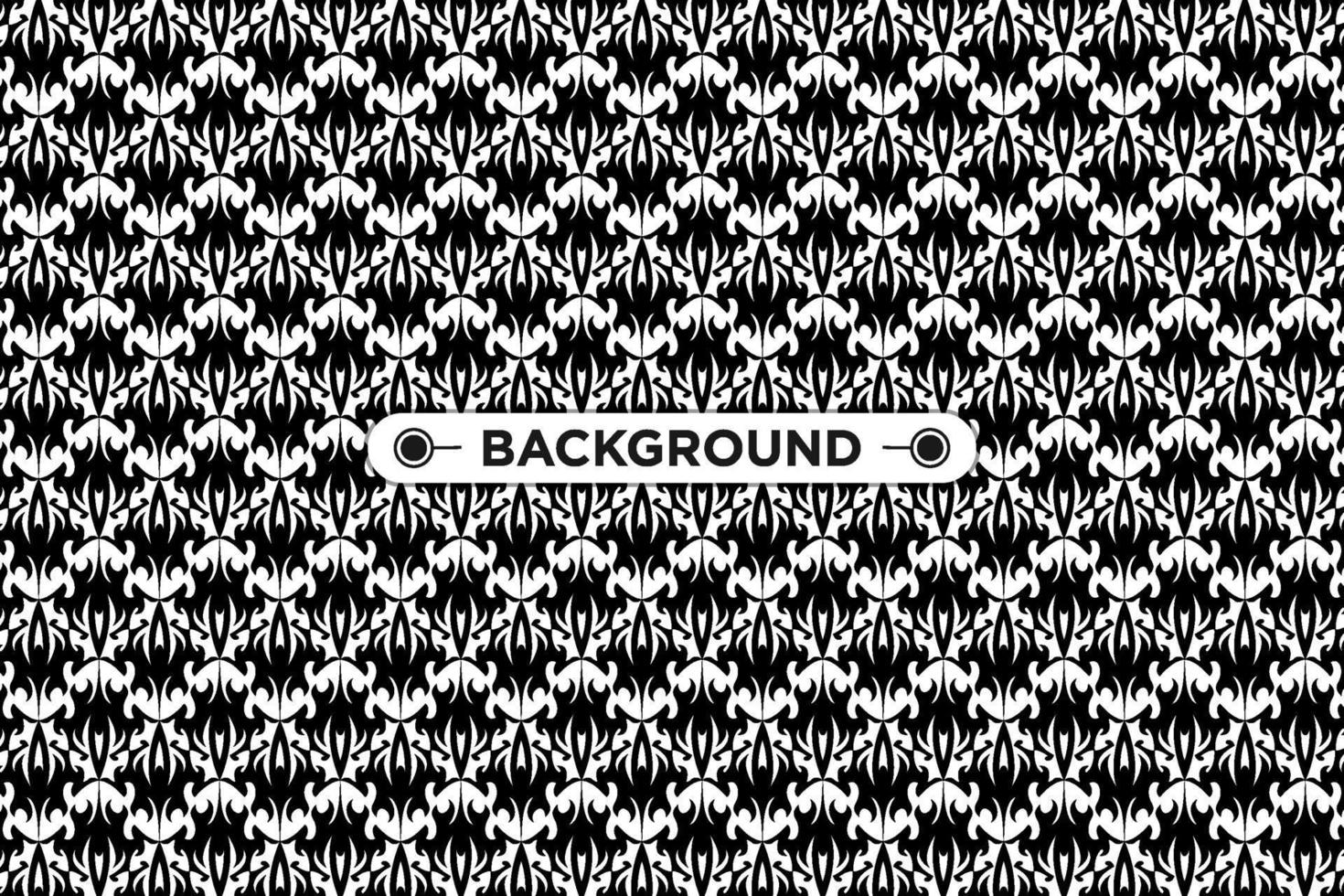 background black seamless pattern with unique ethnic texture vector