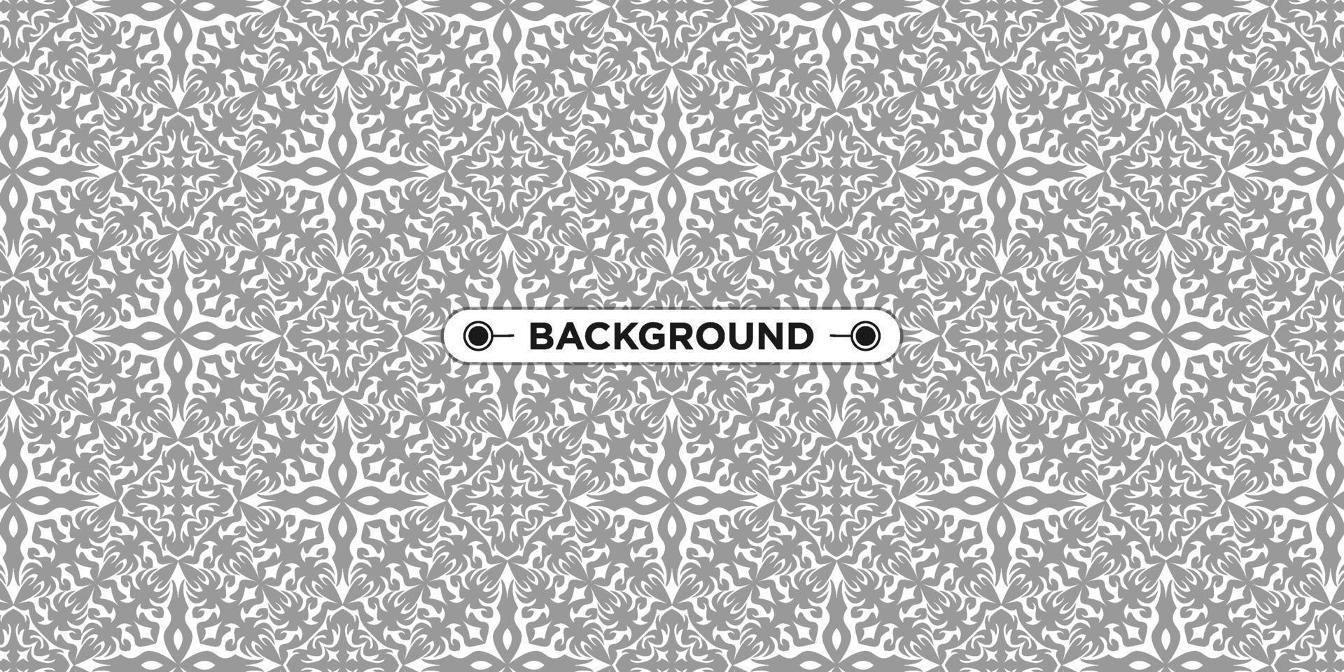 seamless pattern gray background with a unique abstract ethnic texture vector