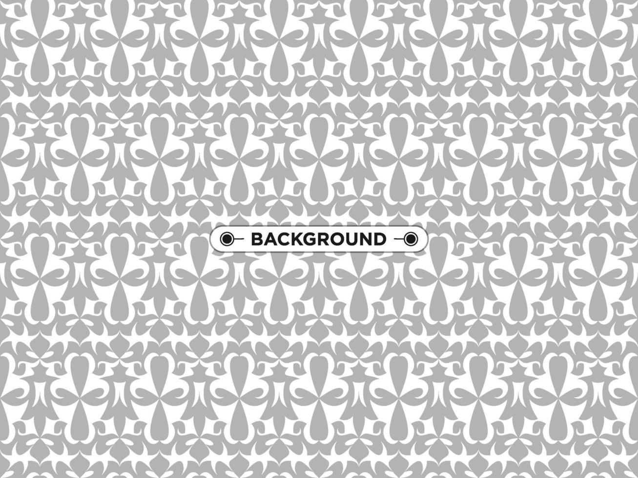 nice ethnic gray seamless pattern vector