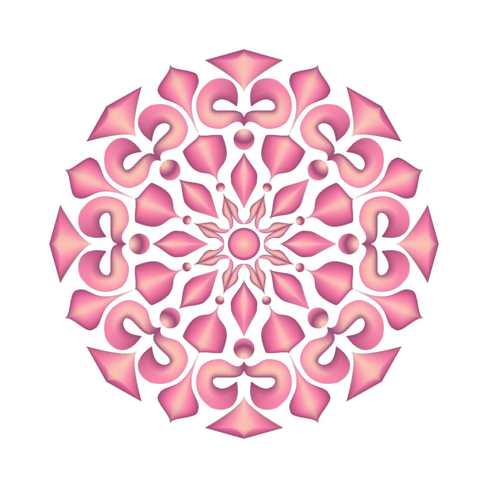 adornos de mandala elegantes y únicos vector