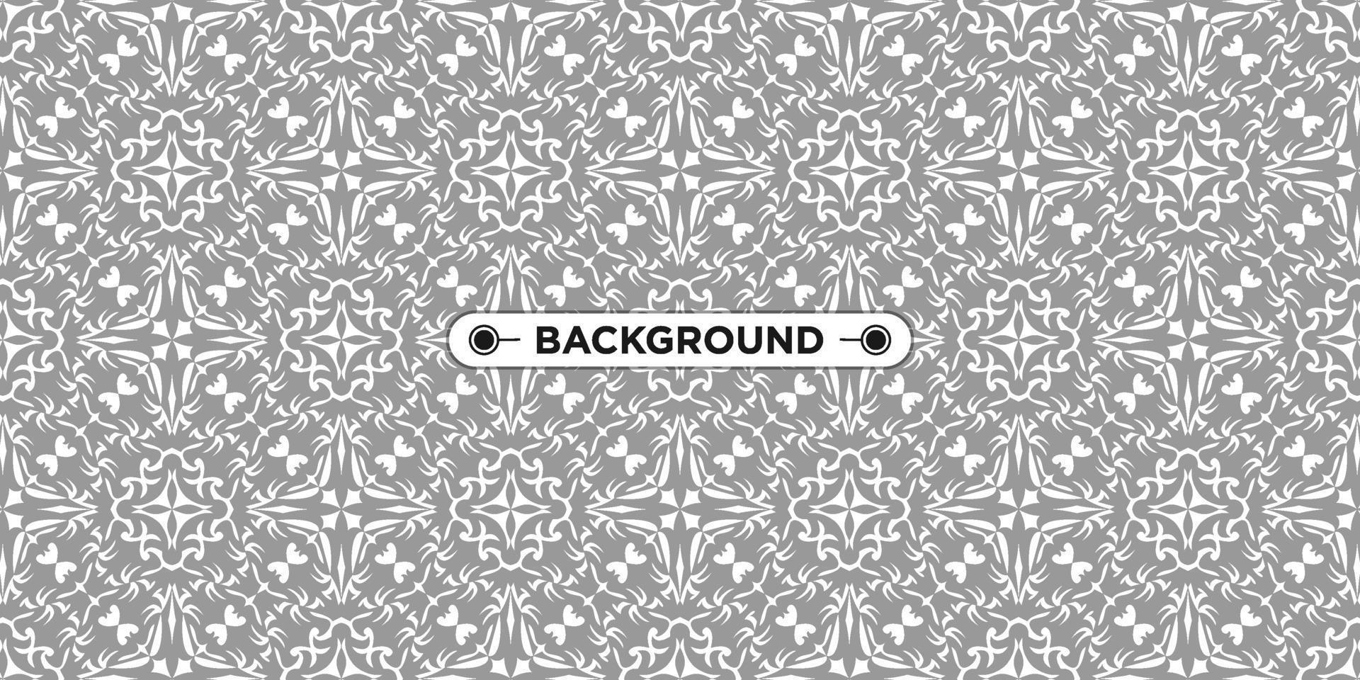 seamless pattern gray background with a unique abstract ethnic texture vector