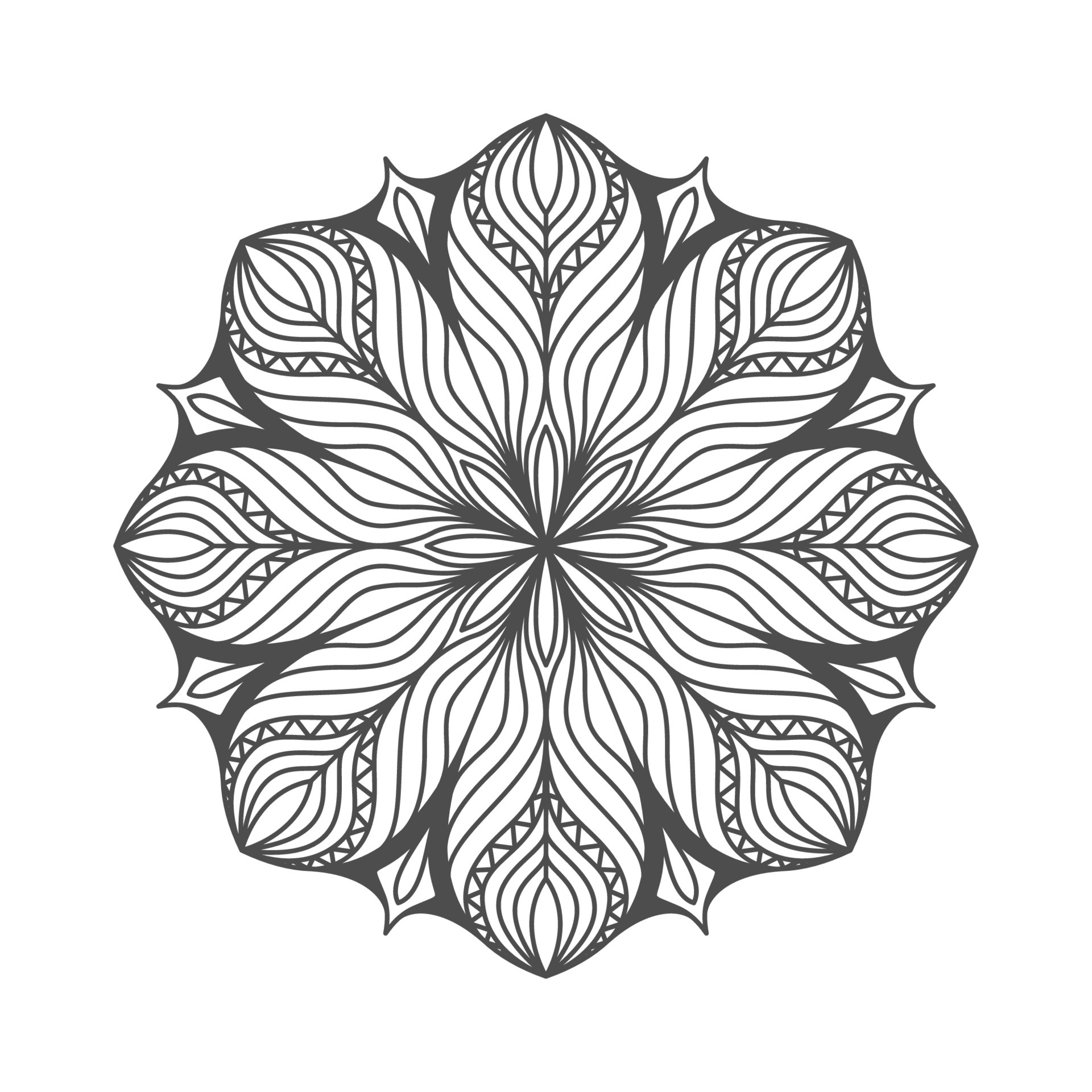 elegant and unique mandala 6857713 Vector Art at Vecteezy