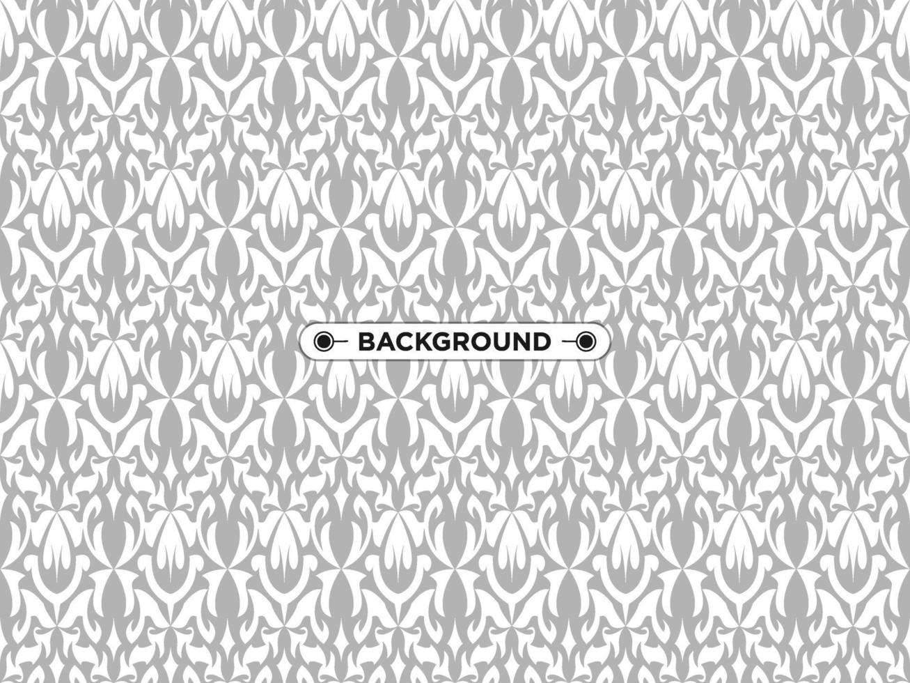 nice ethnic gray seamless pattern vector