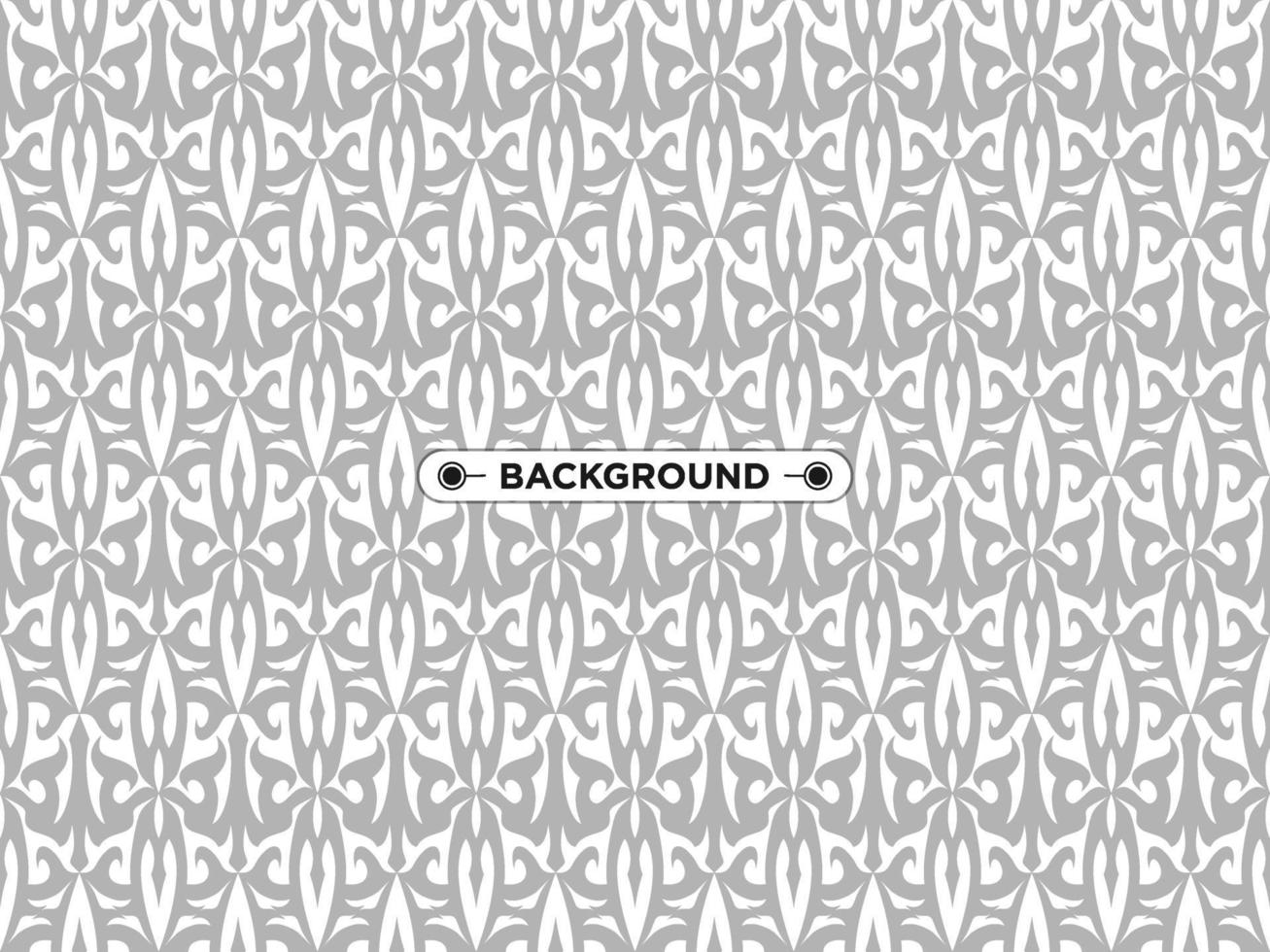 nice ethnic gray seamless pattern vector