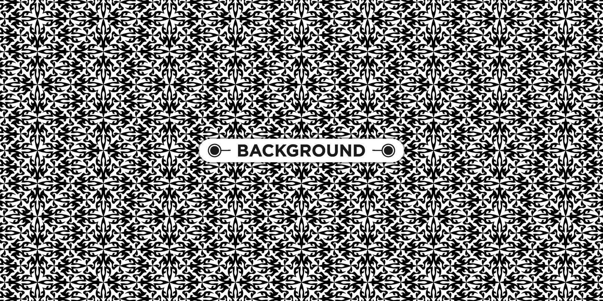 background pattern seamless ethnic geometric black and white vector