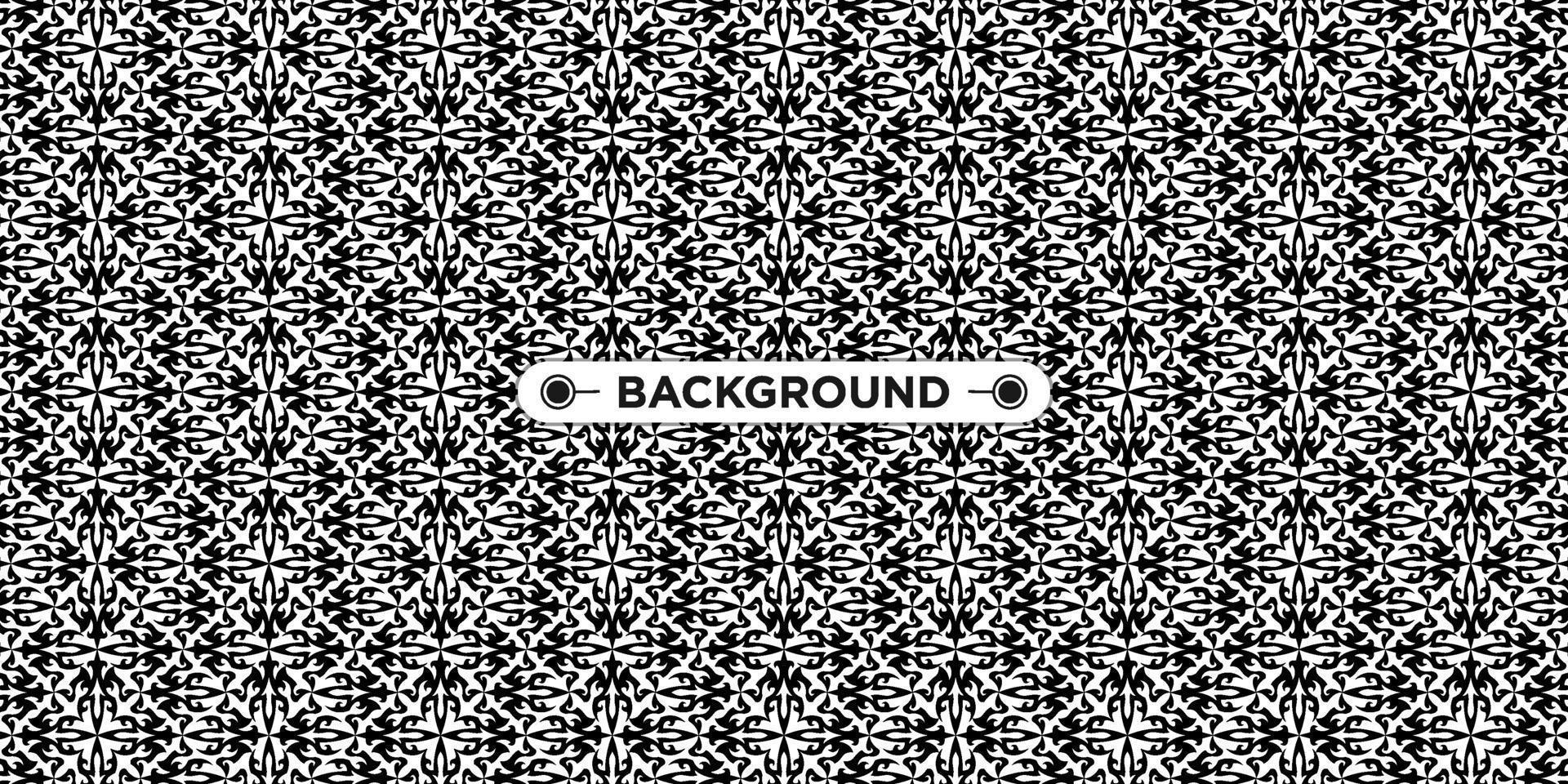 background pattern seamless ethnic geometric black and white vector