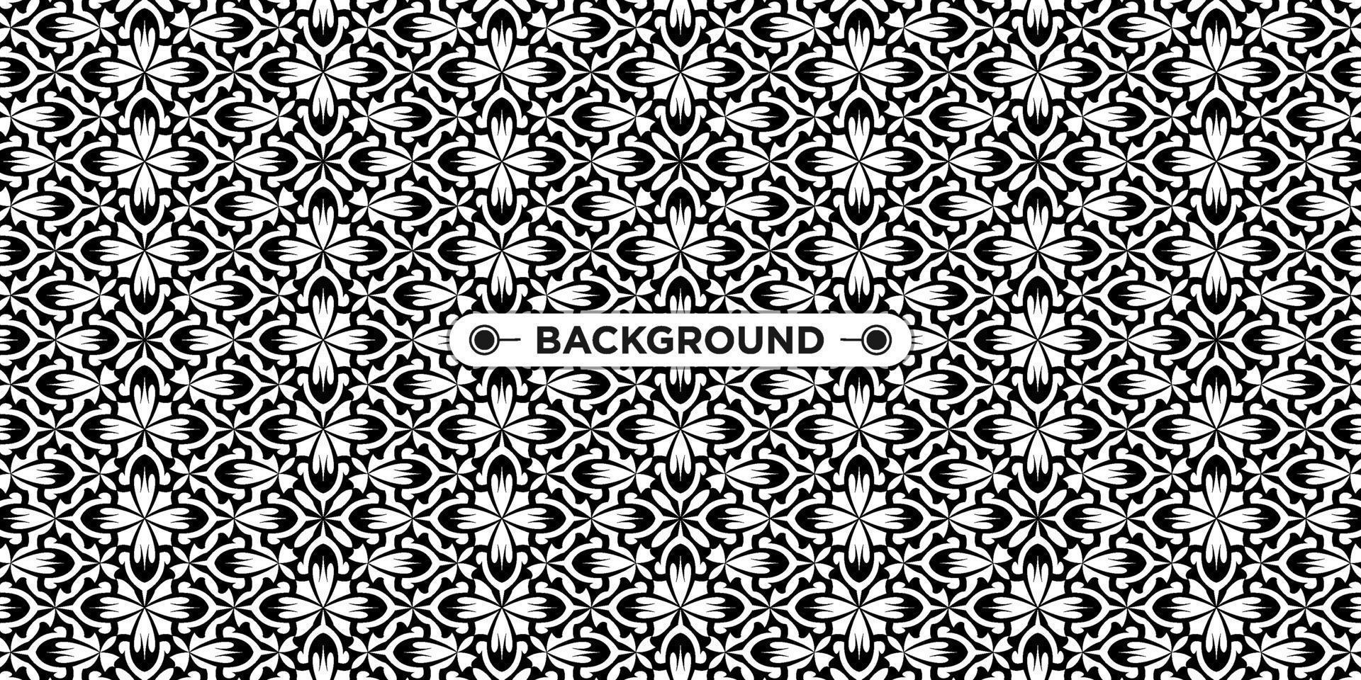 background pattern seamless ethnic geometric black and white vector