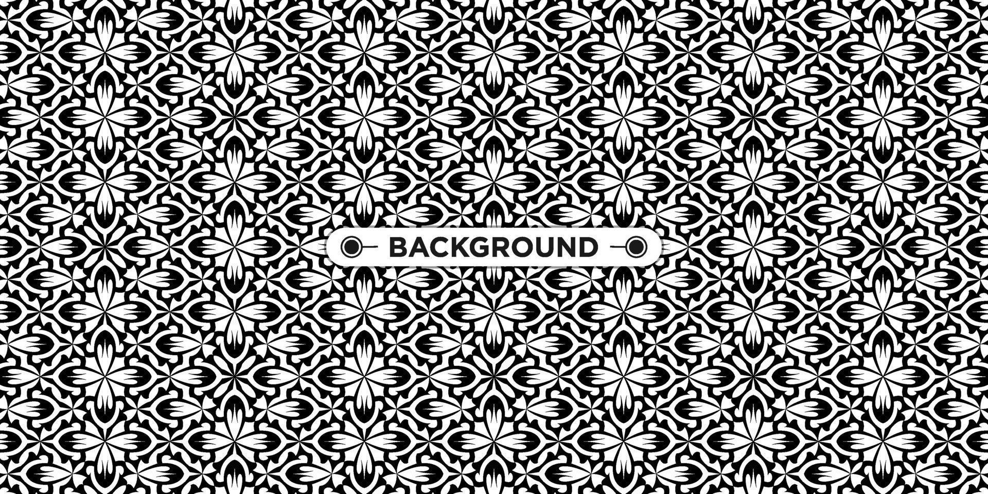 background pattern seamless ethnic geometric black and white vector