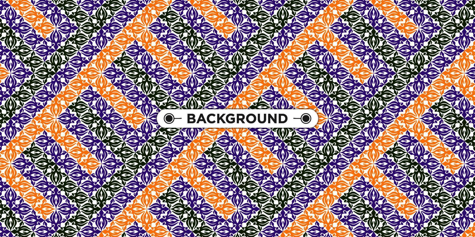 colorful geometric ethnic seamless pattern background vector