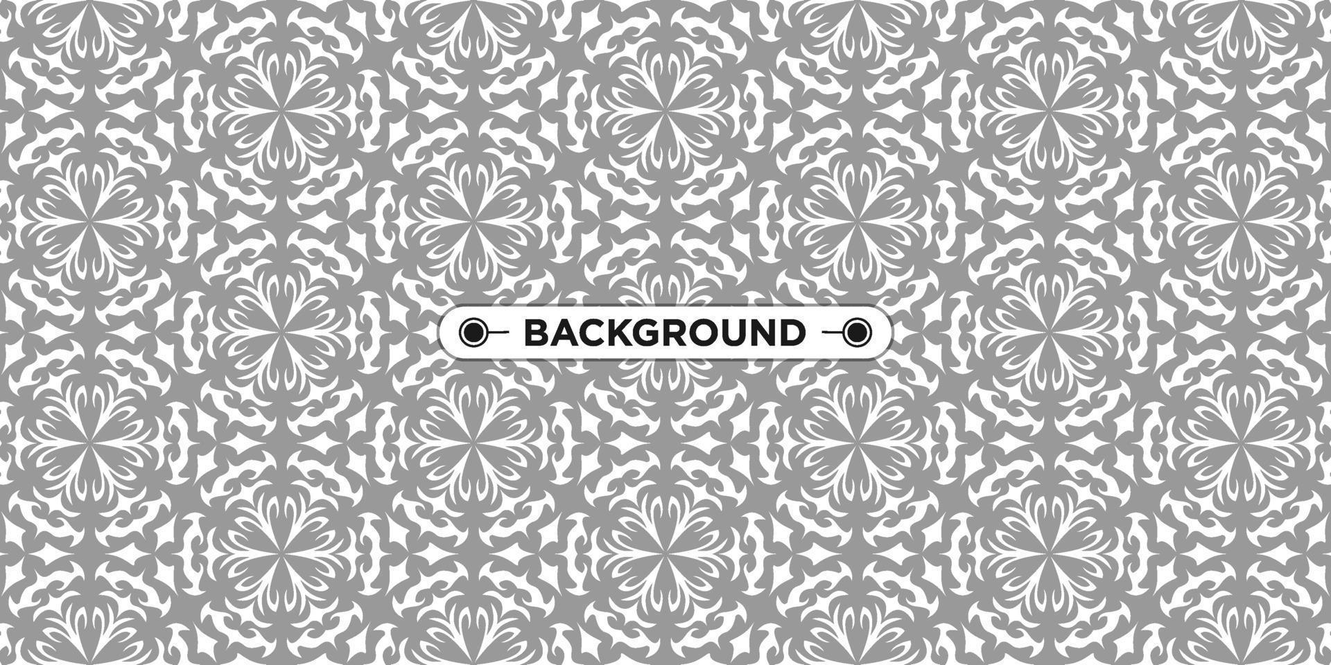 seamless pattern gray background with a unique abstract ethnic texture vector