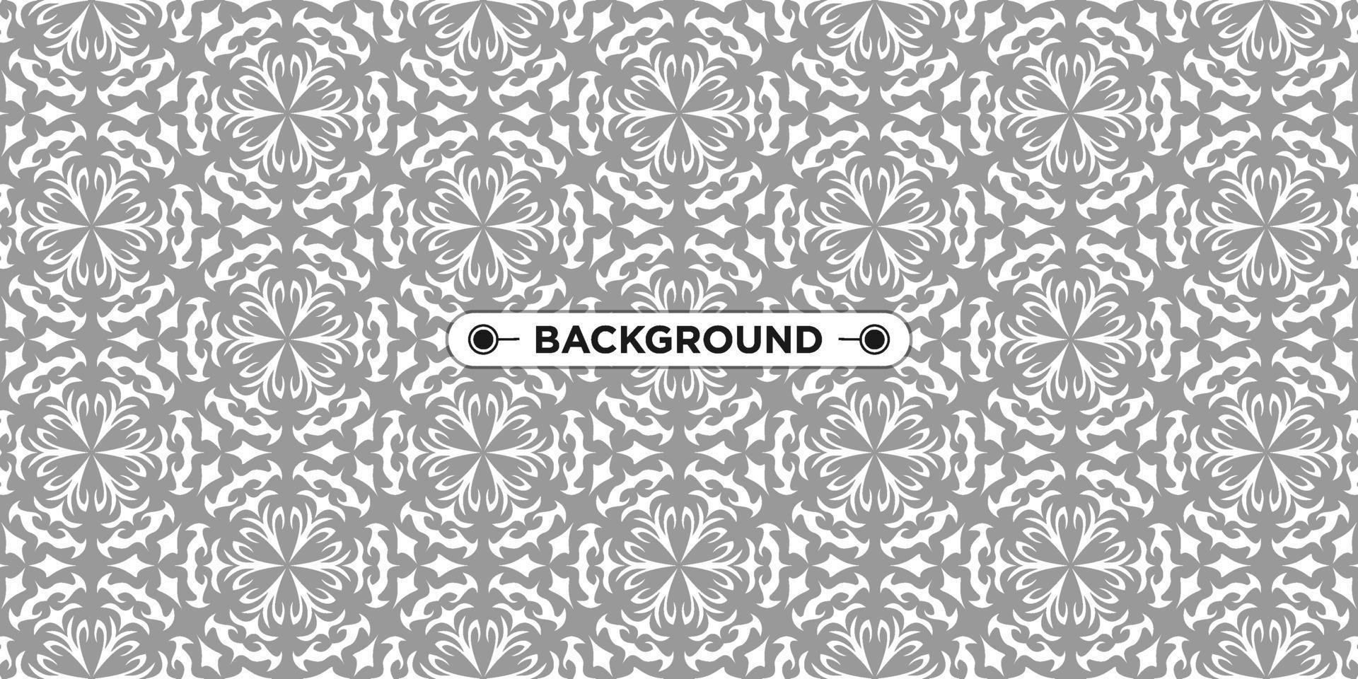 seamless pattern gray background with a unique abstract ethnic texture vector