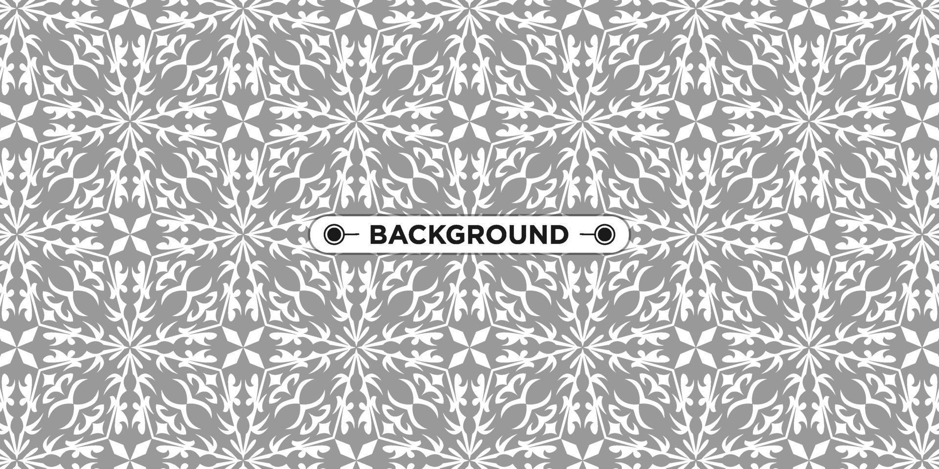 seamless pattern gray background with a unique abstract ethnic texture vector
