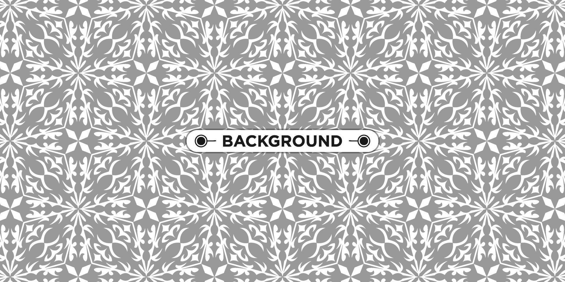 seamless pattern gray background with a unique abstract ethnic texture vector