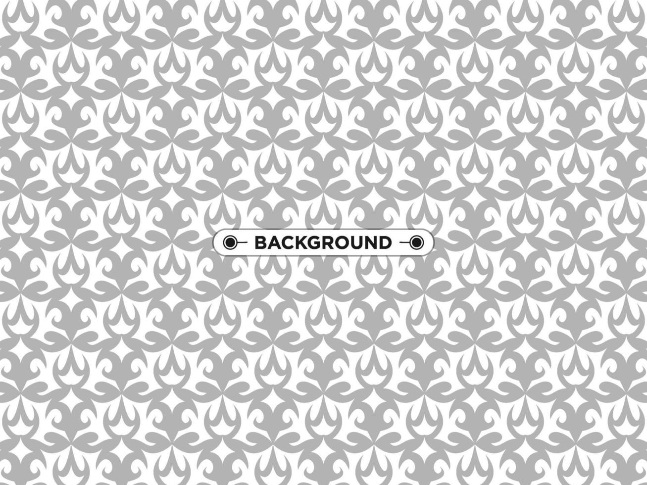 nice ethnic gray seamless pattern vector