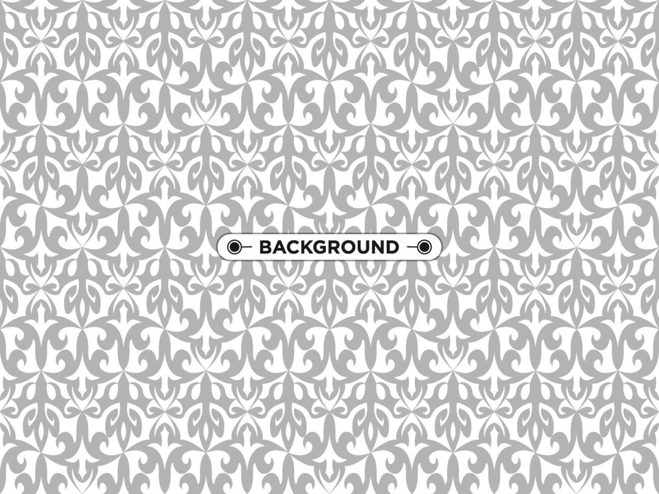 nice ethnic gray seamless pattern vector