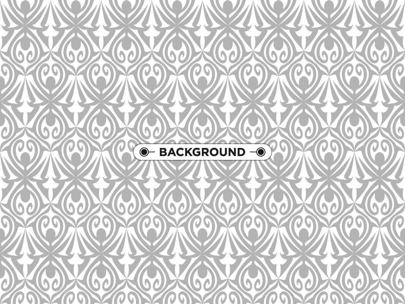 nice ethnic gray seamless pattern vector