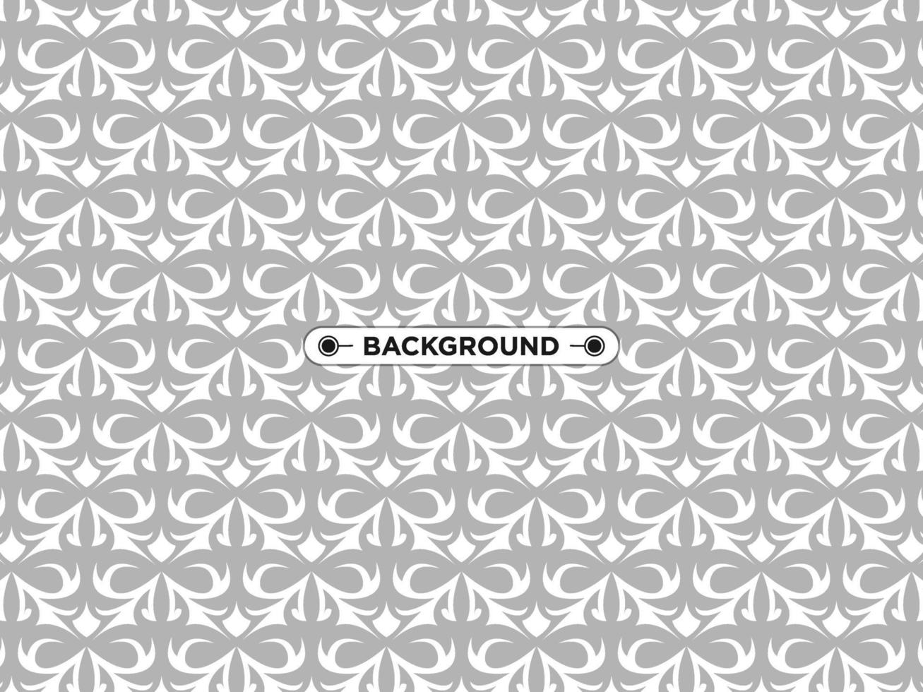 nice ethnic gray seamless pattern vector