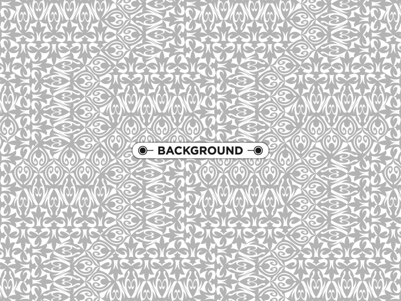 nice ethnic gray seamless pattern vector