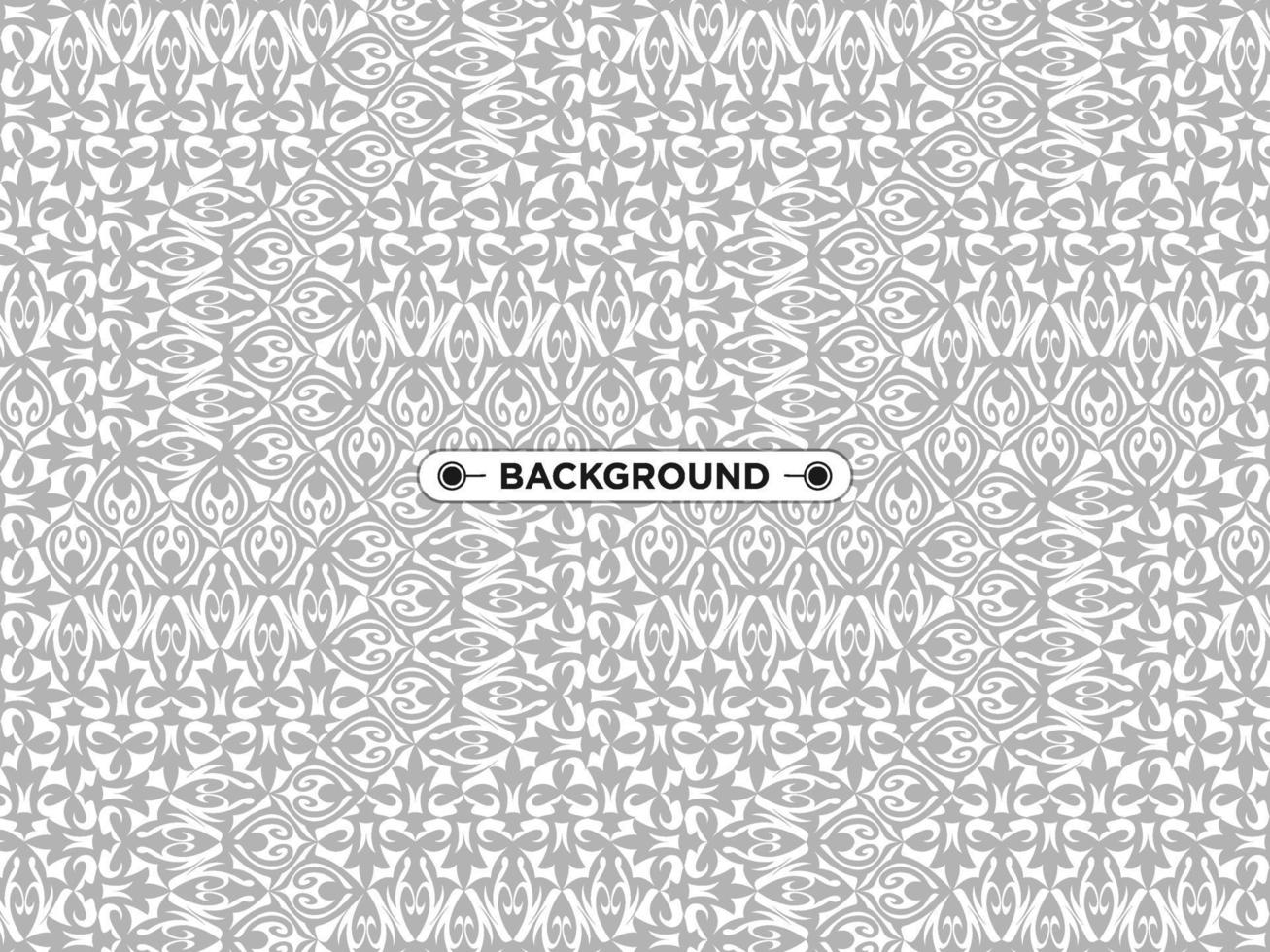 nice ethnic gray seamless pattern vector