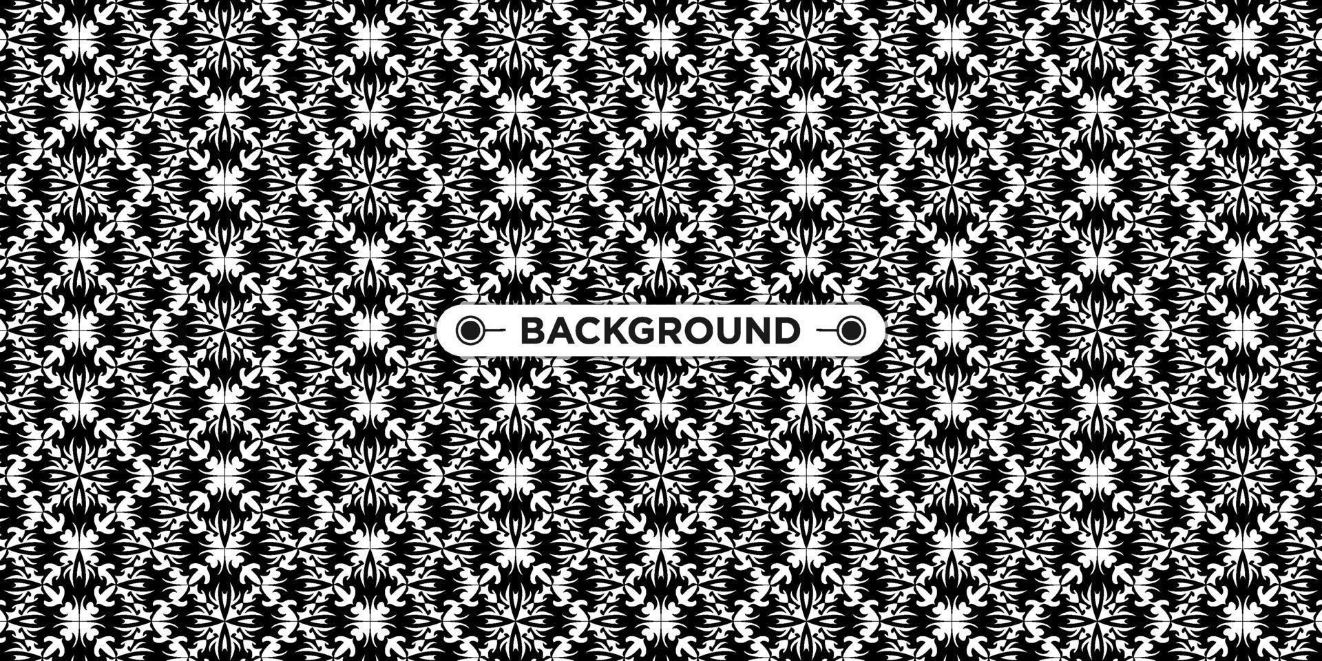 background pattern seamless ethnic geometric black and white vector