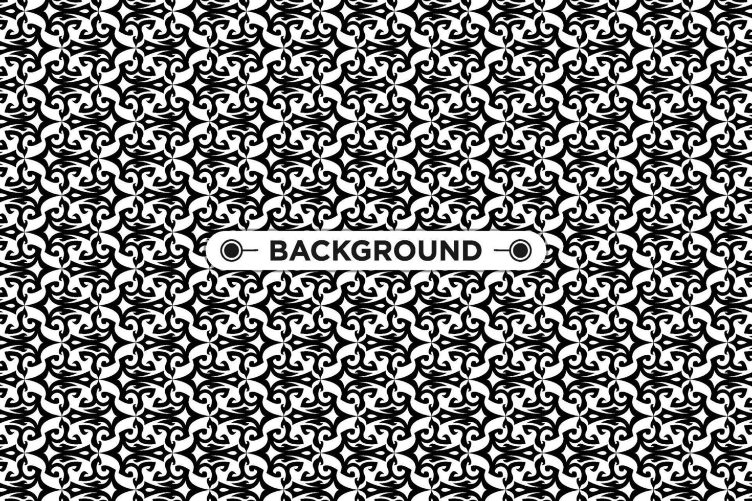 background black seamless pattern with unique ethnic texture vector