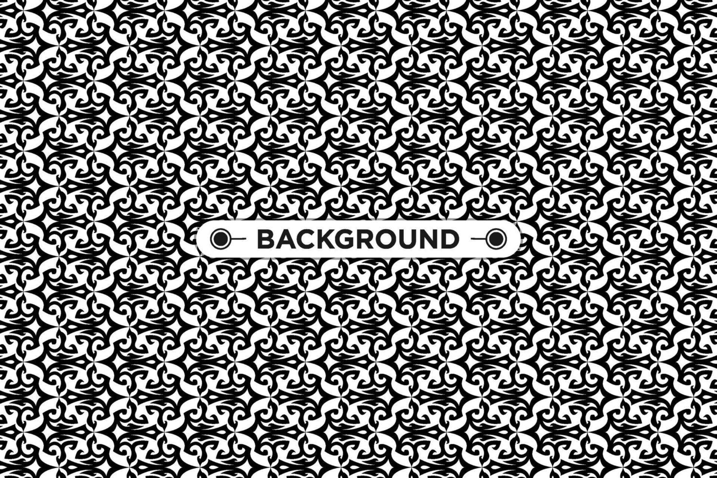 background black seamless pattern with unique ethnic texture vector