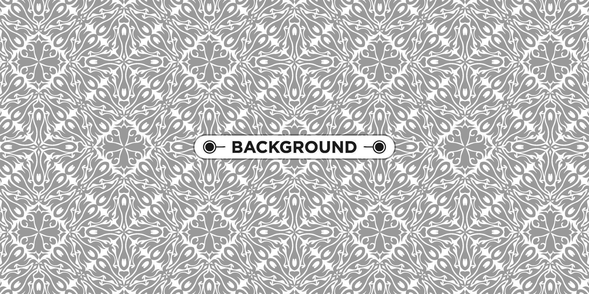 seamless pattern gray background with a unique abstract ethnic texture vector