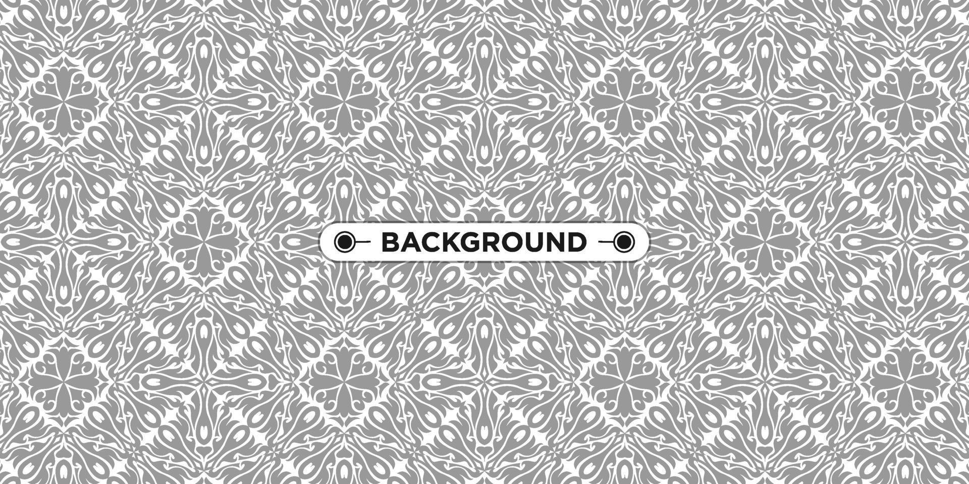 seamless pattern gray background with a unique abstract ethnic texture vector