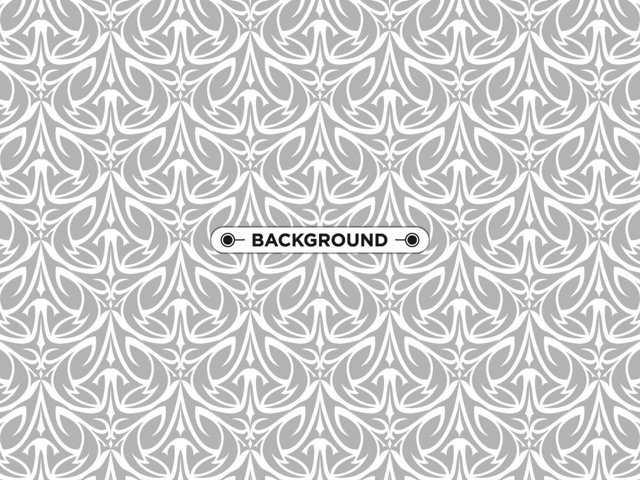 gray ethnic abstract background seamless elegant pattern vector