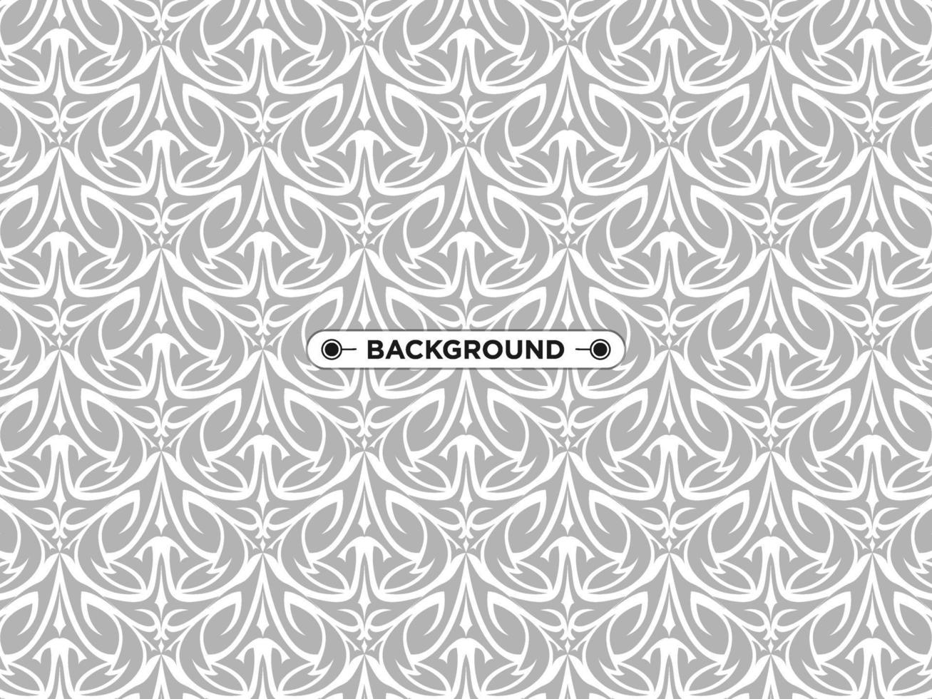 gray ethnic abstract background seamless elegant pattern vector