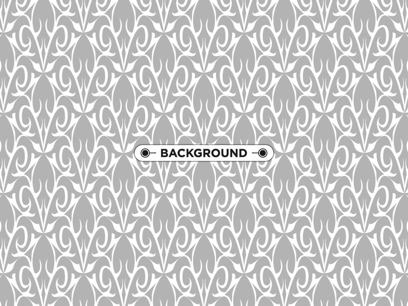 gray ethnic abstract background seamless elegant pattern vector