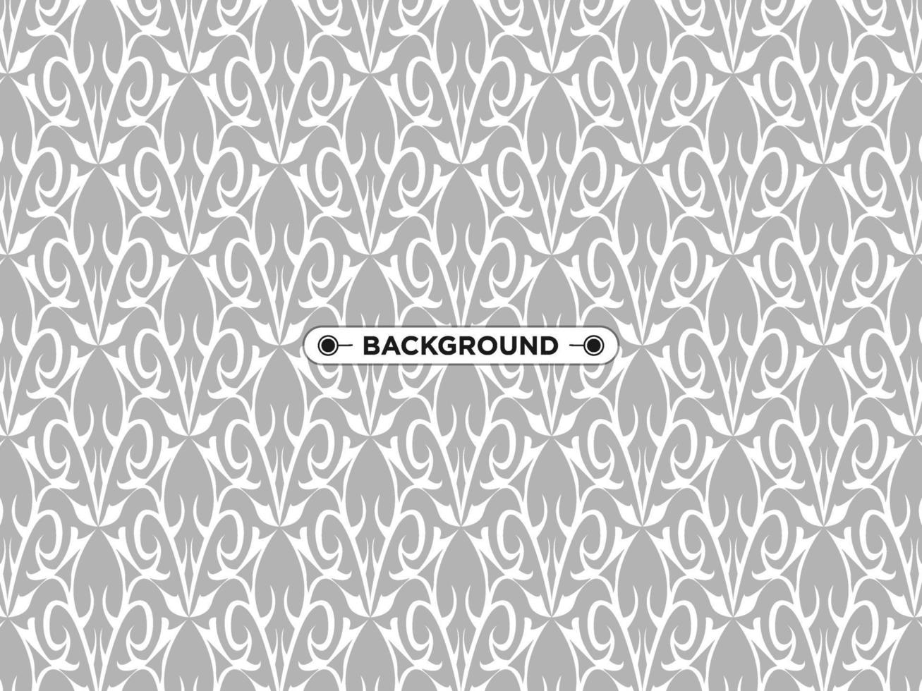 gray ethnic abstract background seamless elegant pattern vector