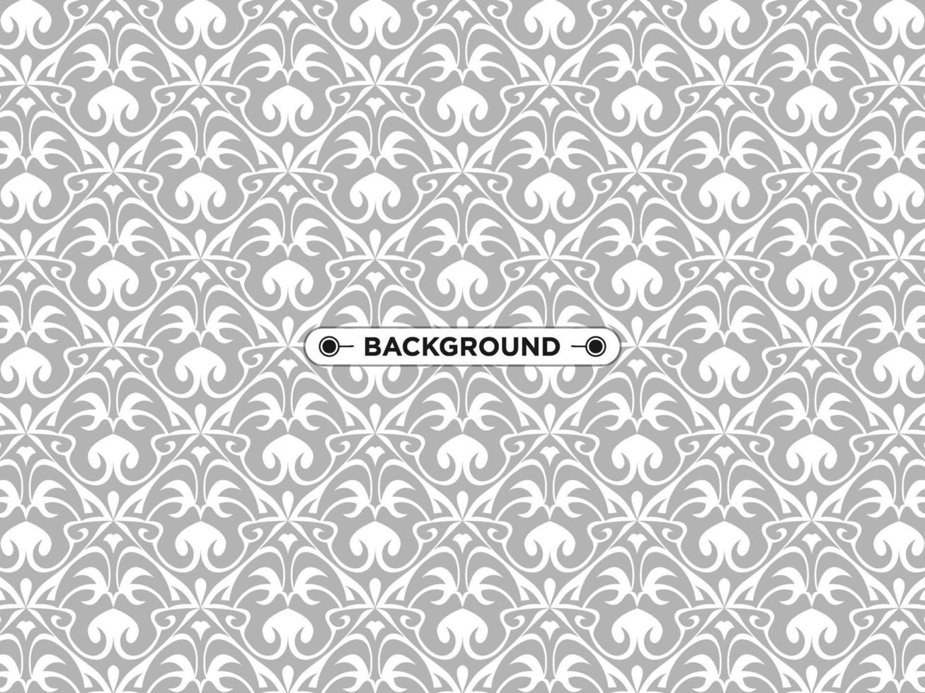 gray ethnic abstract background seamless elegant pattern vector