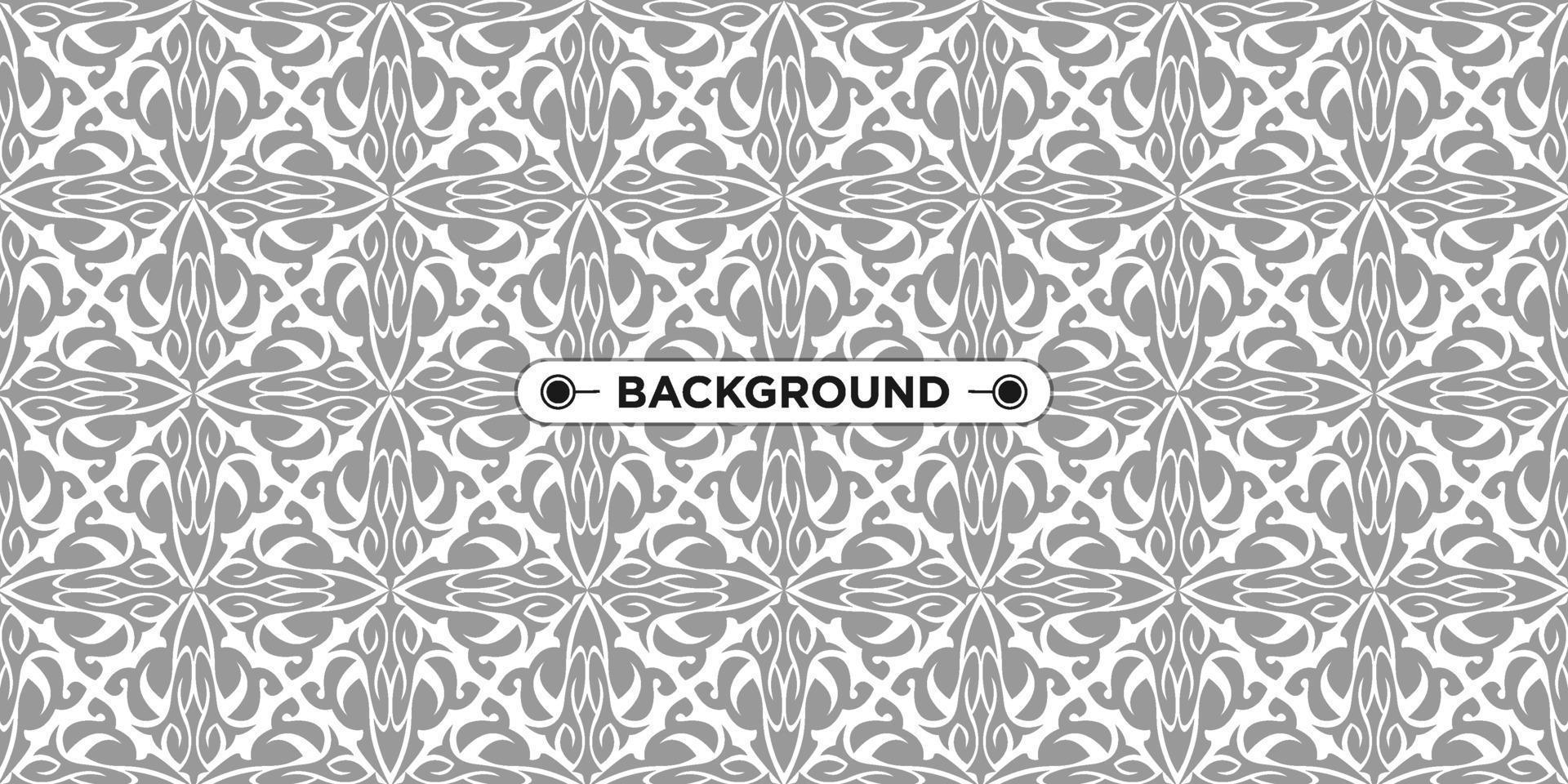 seamless pattern gray background with a unique abstract ethnic texture vector