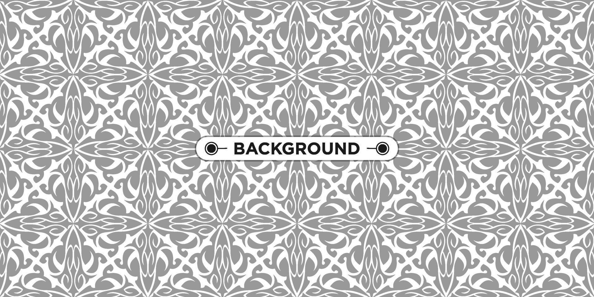 seamless pattern gray background with a unique abstract ethnic texture vector