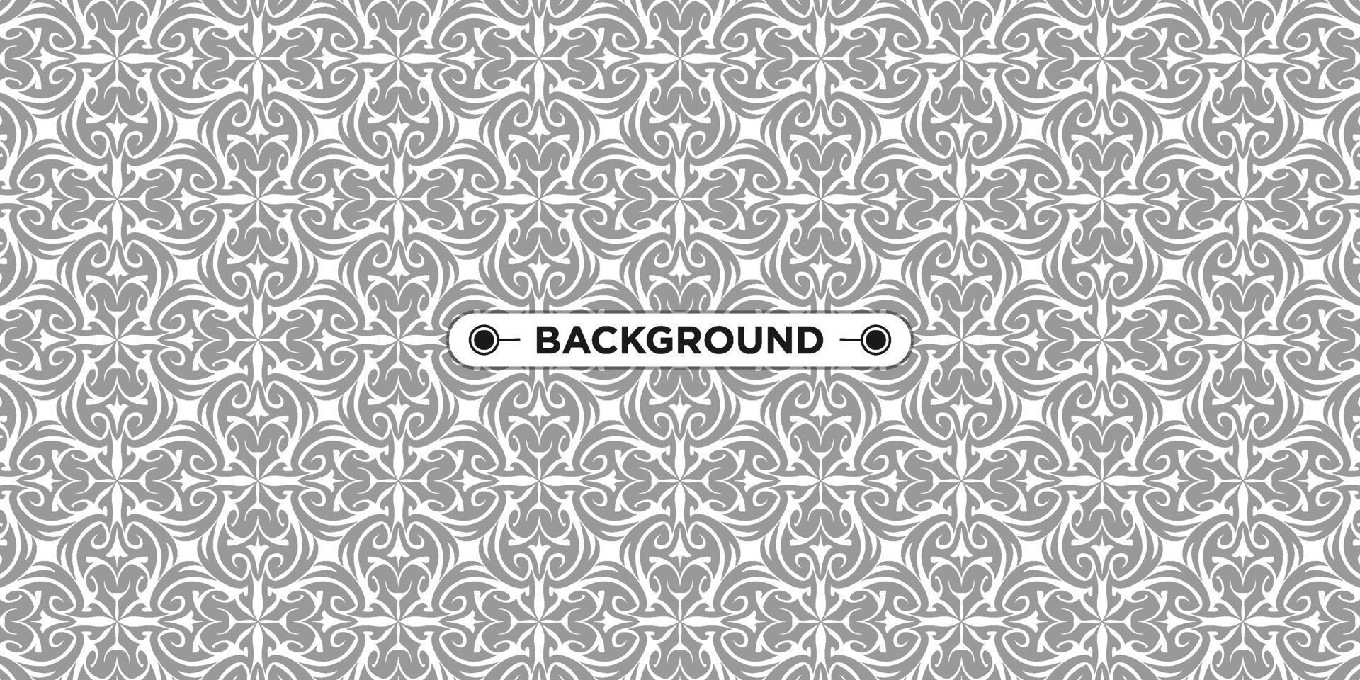 seamless pattern gray background with a unique abstract ethnic texture vector