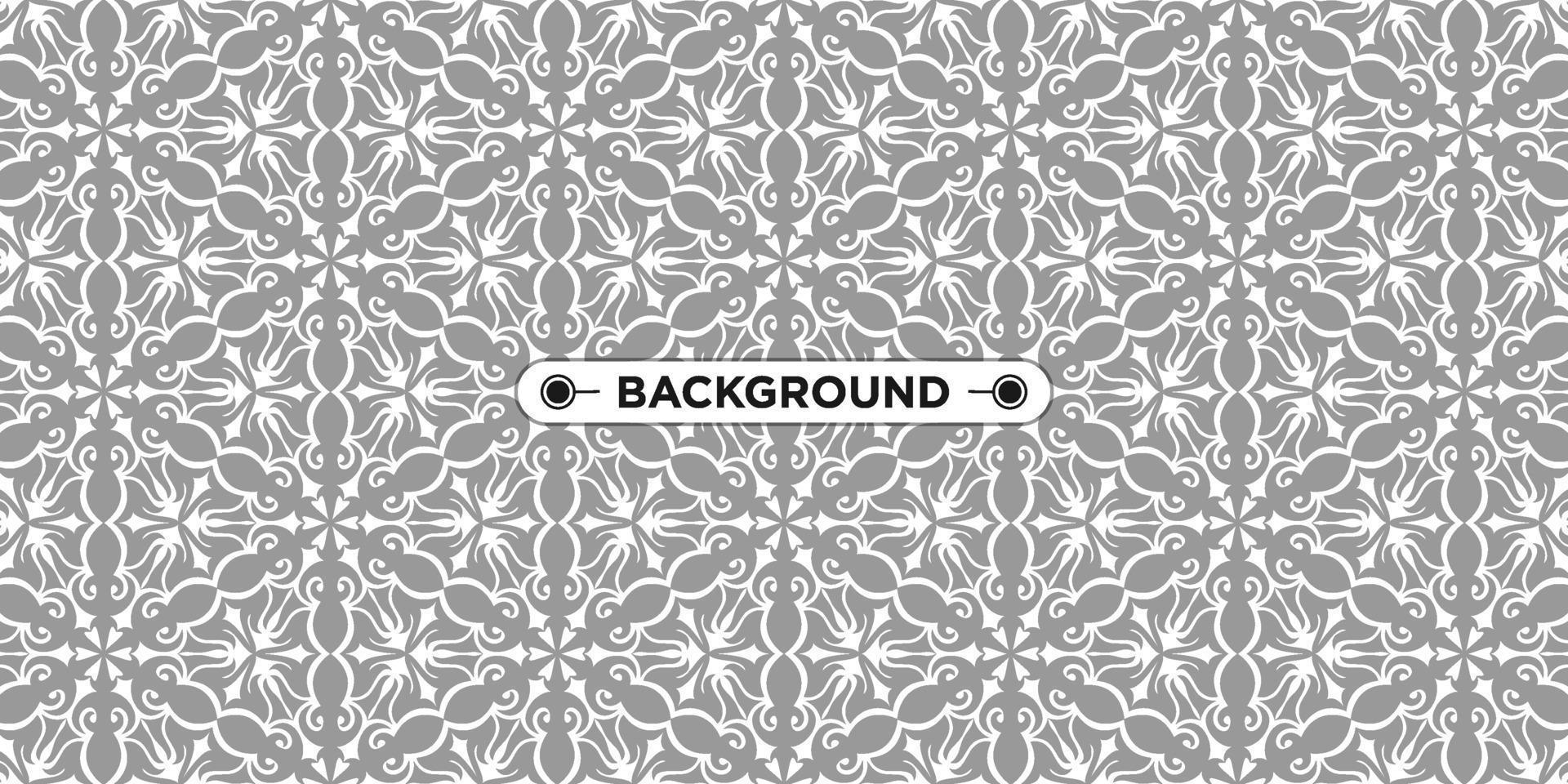seamless pattern gray background with a unique abstract ethnic texture vector