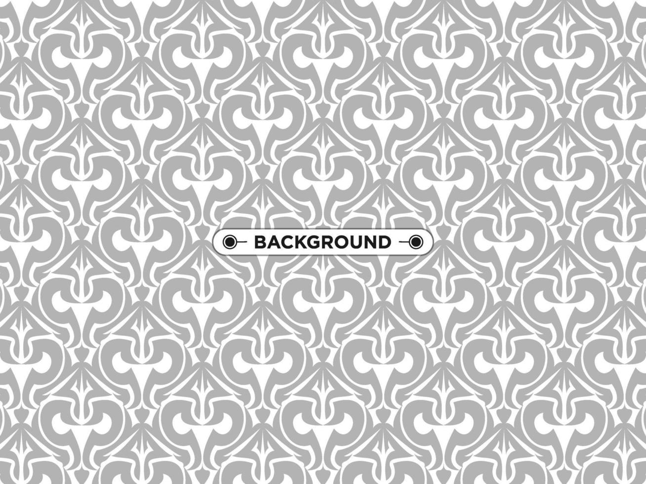 gray ethnic abstract background seamless elegant pattern vector