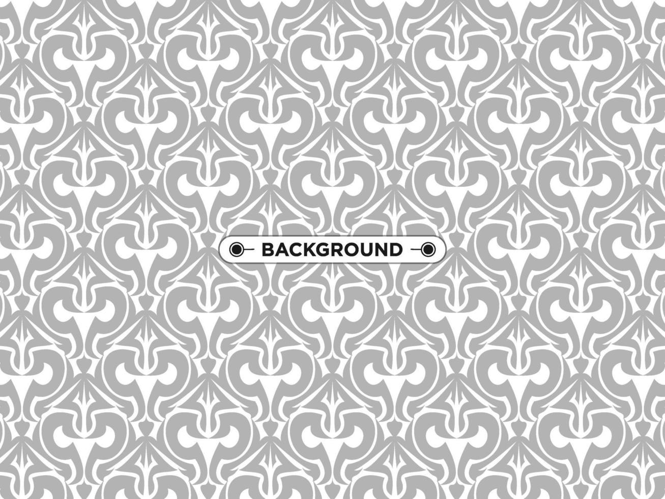 gray ethnic abstract background seamless elegant pattern vector