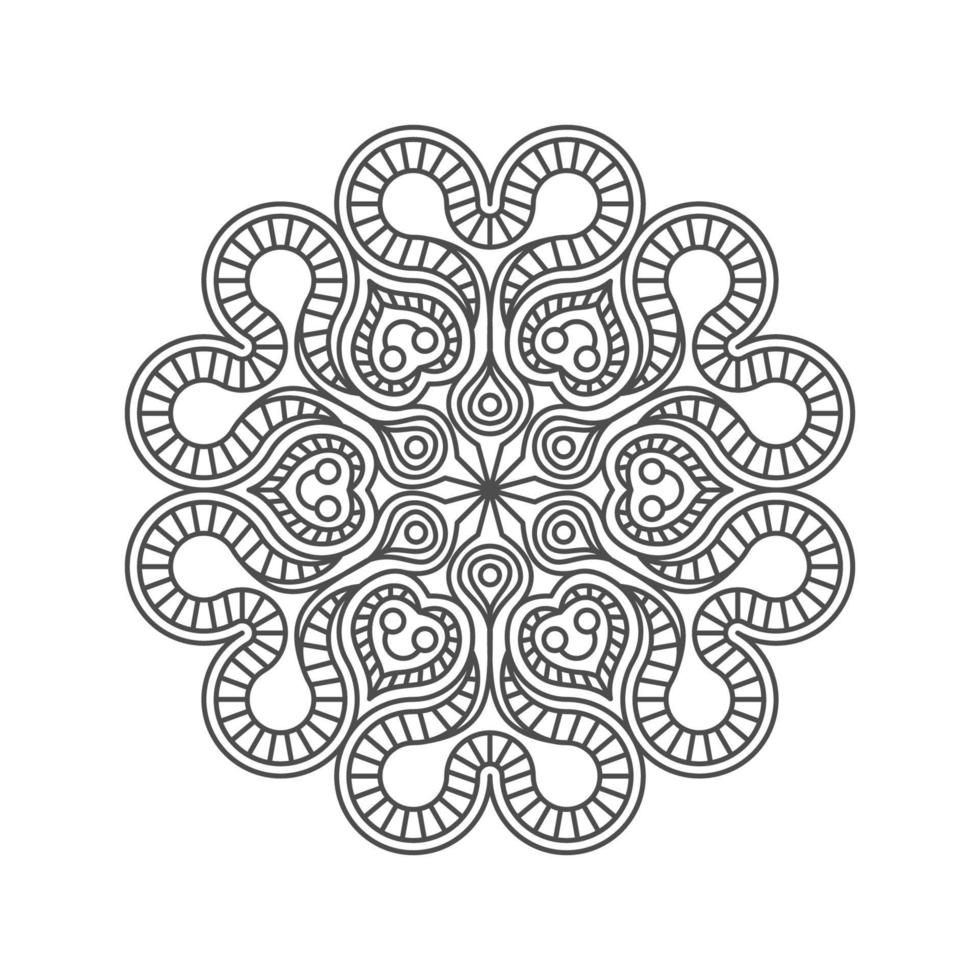 elegant and unique mandala vector